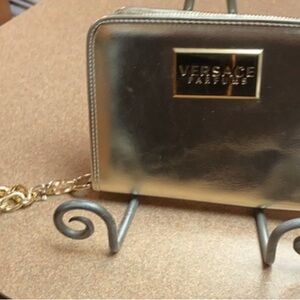 💛⭐️Versace Gold Clutch with Chain